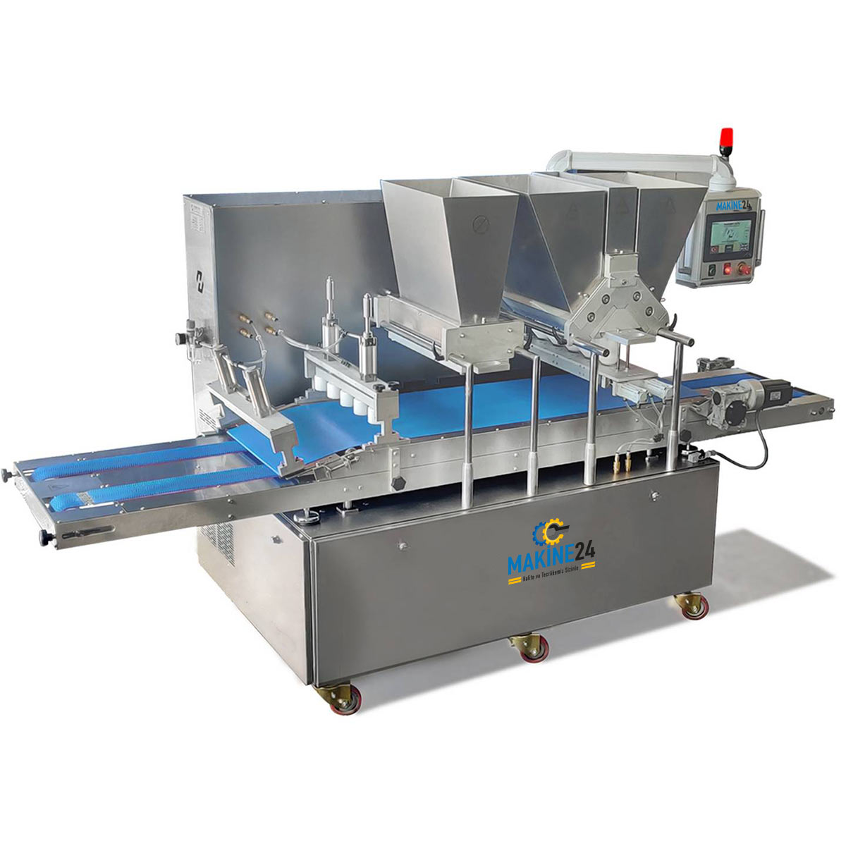 4 Renk Dolgulu Kurabiye Dökme Makinesi